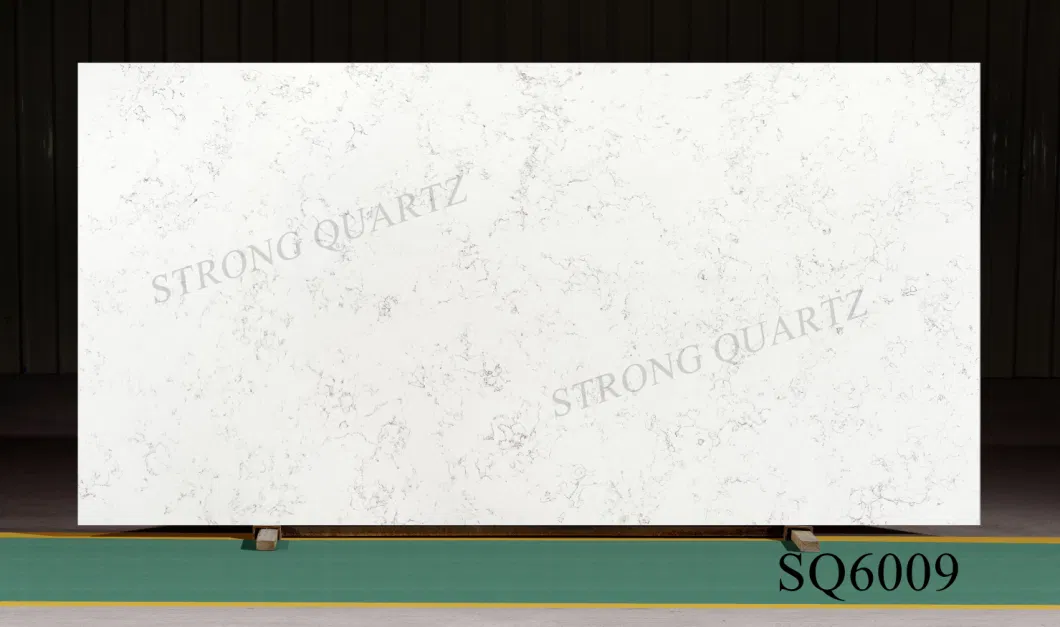 Small Grain Engineered Quartz Stone Slabs for Building Material/Countertop/Vanity Top in China